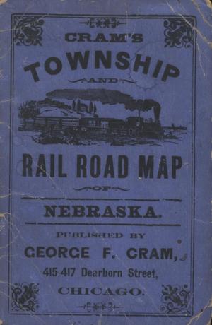 Primary view of object titled 'Railroad and county map of Nebraska [Accompanying Text].'.