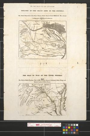 Primary view of object titled '[Civil] War maps and diagrams [Sheet 2].'.