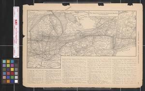 Primary view of object titled 'The New York Central Railroad System and connections.'.