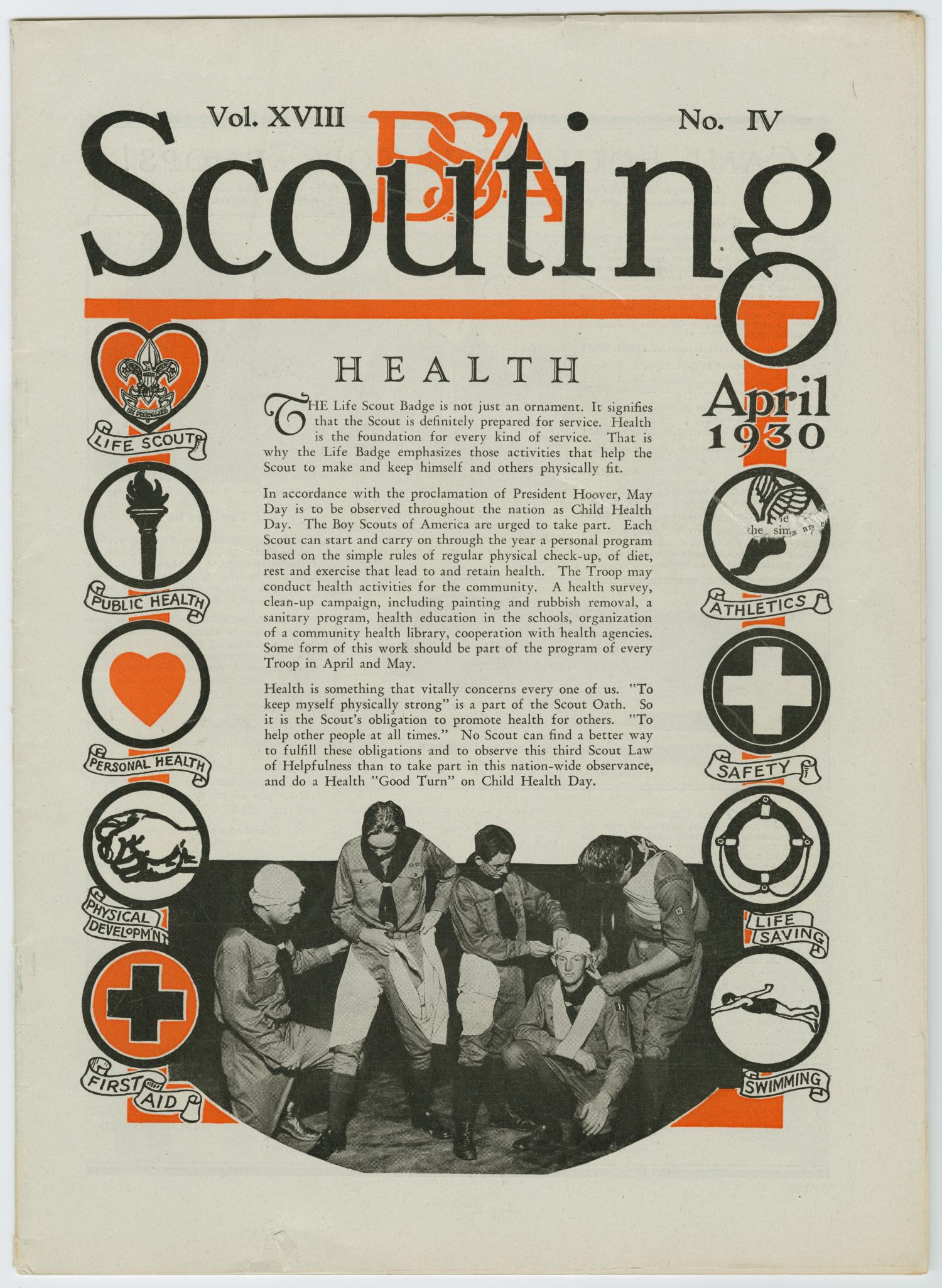 Scouting, Volume 18, Number 4, April 1930
                                                
                                                    81
                                                