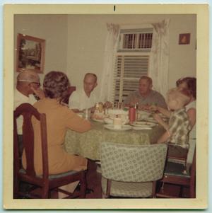 Primary view of object titled '[Tarver Family Dinner, Christmas 1968]'.