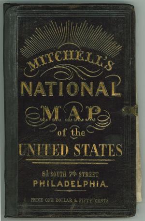 Primary view of object titled 'Mitchell's National Map of the United States'.
