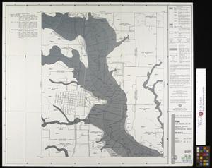 Primary view of object titled 'Flood Insurance Rate Map: Denton County, Texas and Incorporated Areas, Panel 485 of 750.'.