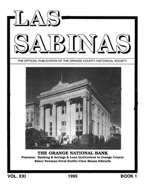 Primary view of object titled 'Las Sabinas, Volume 21, Number 1, January 1995'.