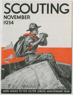 Primary view of object titled 'Scouting, Volume 22, Number 10, November 1934'.