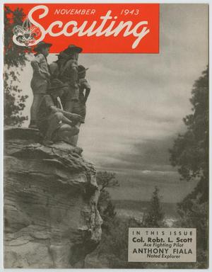 Primary view of object titled 'Scouting, Volume 31, Number 10, November 1943'.