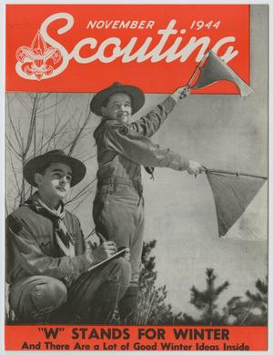 Primary view of object titled 'Scouting, Volume 32, Number 9, November 1944'.
