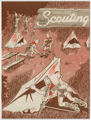 Primary view of object titled 'Scouting, Volume 35, Number 5, May 1947'.