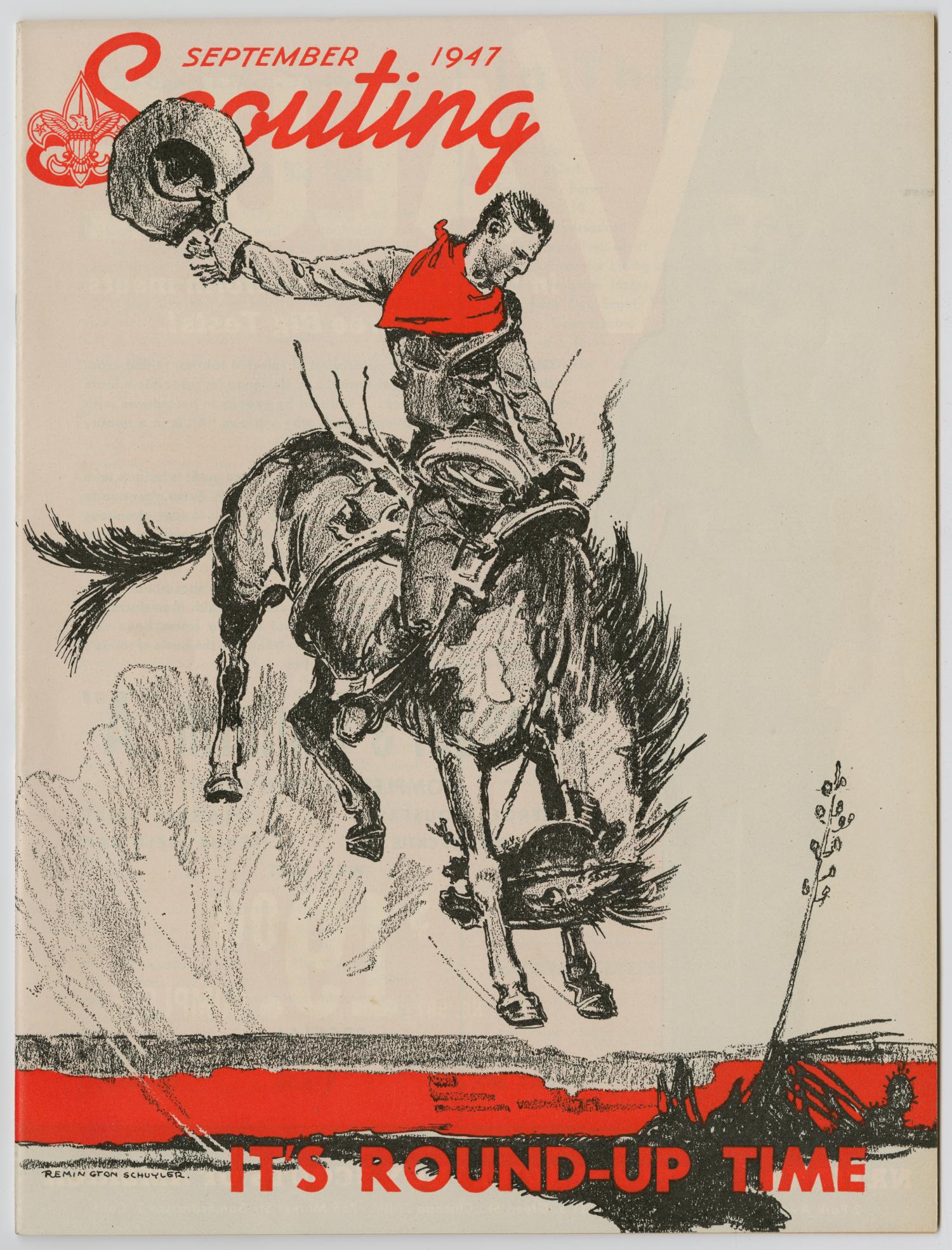 Scouting, Volume 35, Number 7, September 1947
                                                
                                                    Front Cover
                                                