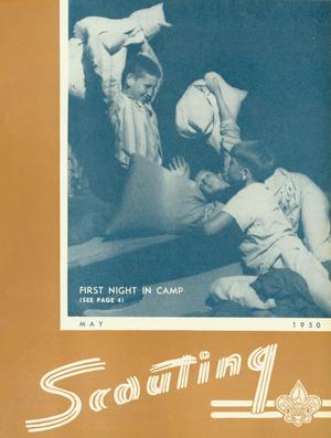 Primary view of object titled 'Scouting, Volume 38, Number 5, May 1950'.