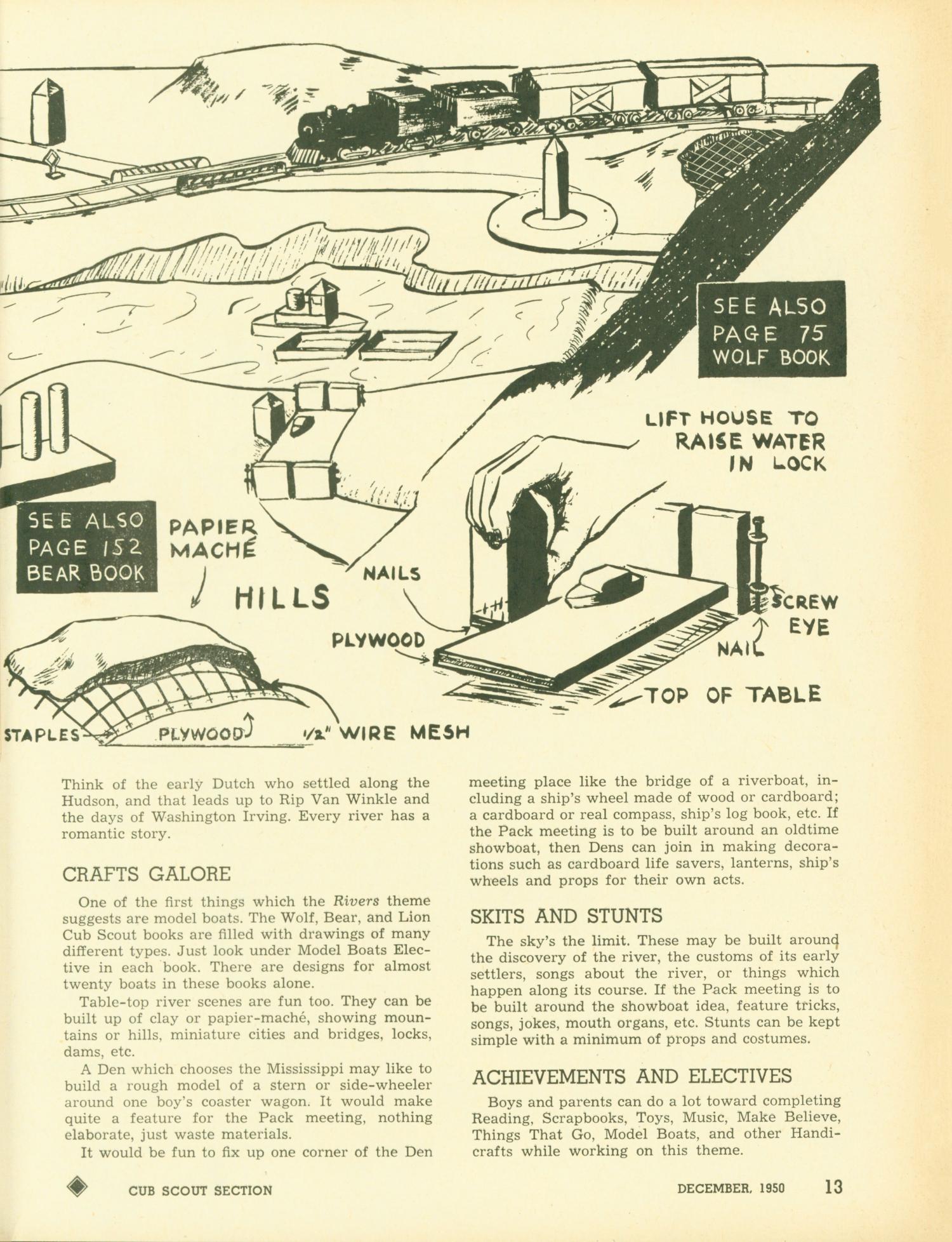 Scouting, Volume 38, Number 10, December 1950
                                                
                                                    13
                                                