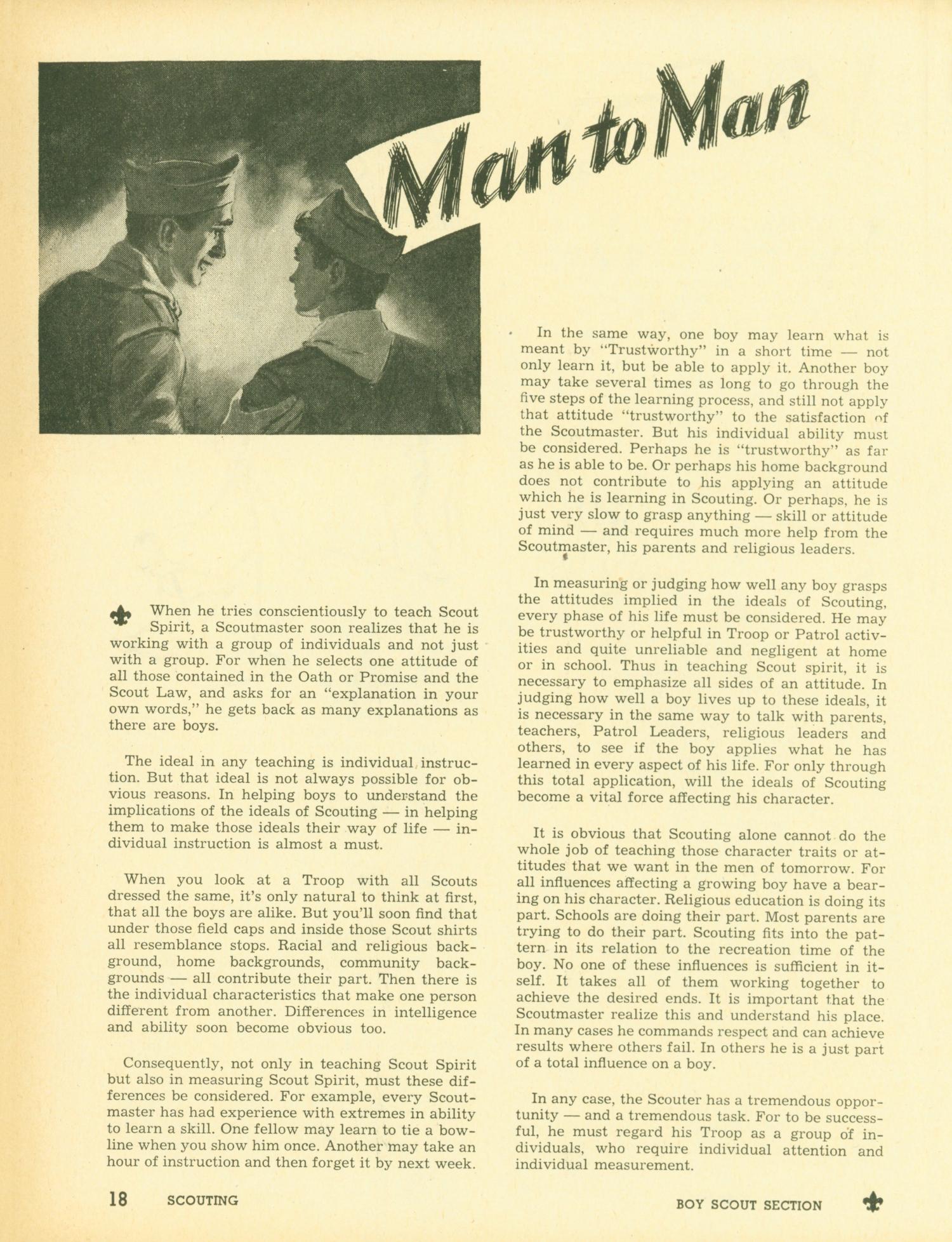 Scouting, Volume 38, Number 10, December 1950
                                                
                                                    18
                                                