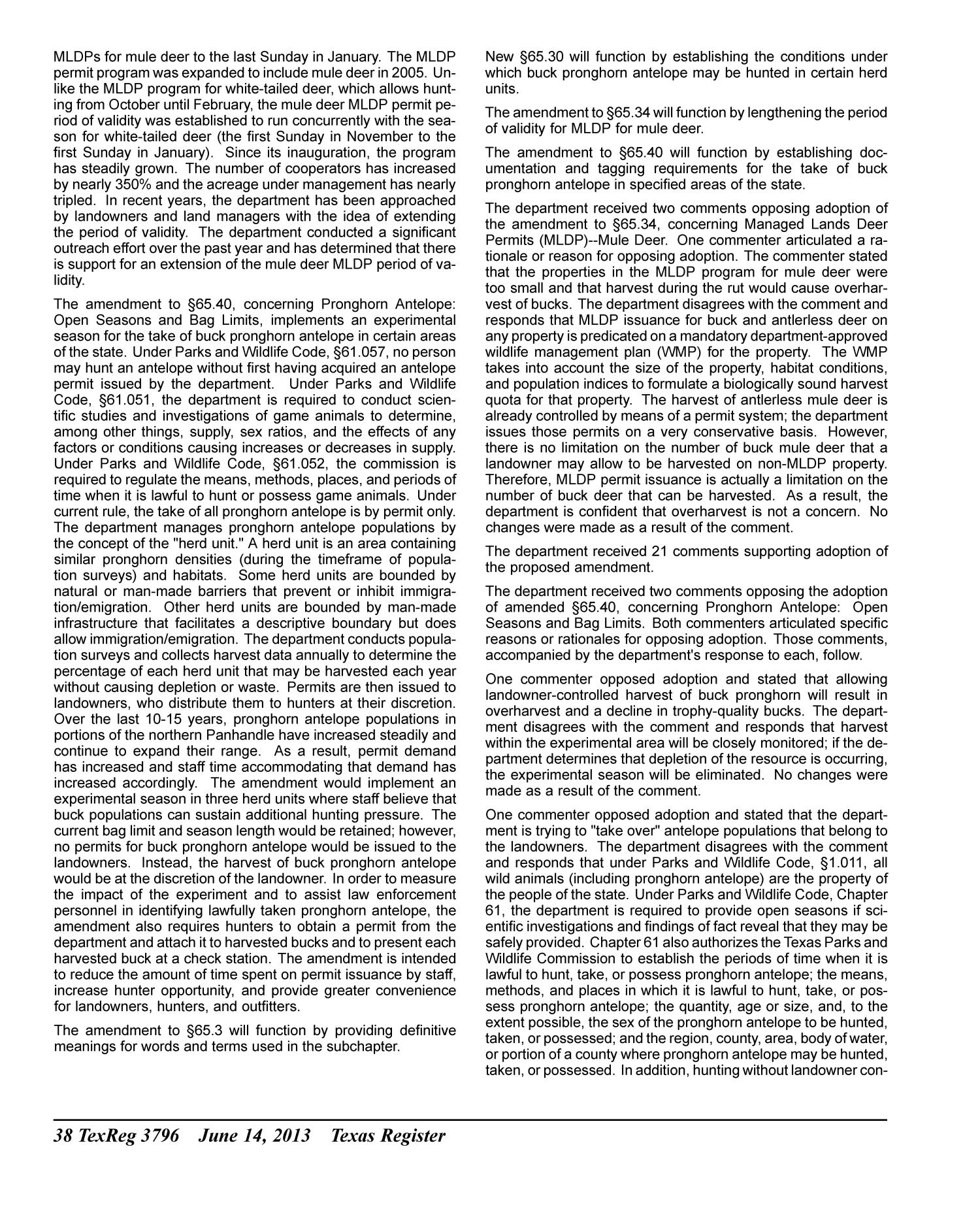 Texas Register, Volume 38, Number 24, Pages 3701-3856, June 14, 2013
                                                
                                                    3796
                                                