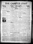 Thumbnail image of item number 1 in: 'The Campus Chat (Denton, Tex.), Vol. 12, No. 5, Ed. 1 Saturday, October 22, 1927'.