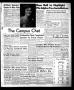 Newspaper: The Campus Chat (Denton, Tex.), Vol. 35, No. 57, Ed. 1 Friday, May 9,…