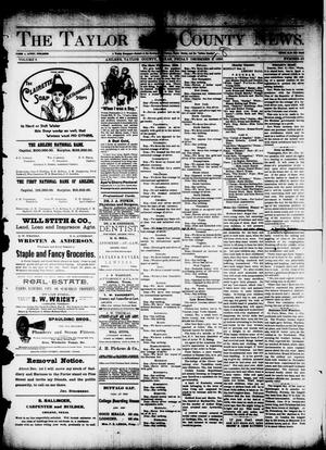Primary view of object titled 'The Taylor County News. (Abilene, Tex.), Vol. 9, No. 42, Ed. 1 Friday, December 8, 1893'.
