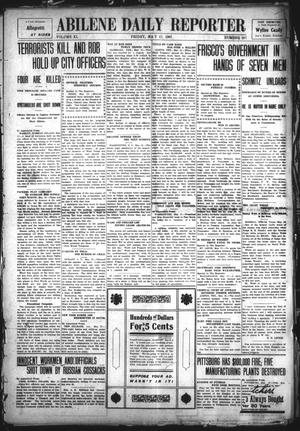 Primary view of object titled 'Abilene Daily Reporter (Abilene, Tex.), Vol. 11, No. 267, Ed. 1 Friday, May 17, 1907'.