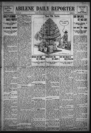 Primary view of object titled 'Abilene Daily Reporter (Abilene, Tex.), Vol. 14, No. 105, Ed. 1 Saturday, December 25, 1909'.