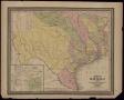 Map: Map of Texas from the most recent authorities.