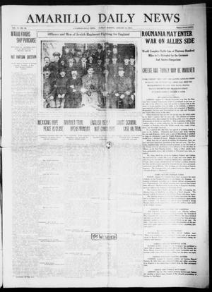 Primary view of object titled 'Amarillo Daily News (Amarillo, Tex.), Vol. 6, No. 59, Ed. 1 Sunday, January 10, 1915'.