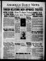 Primary view of Amarillo Daily News (Amarillo, Tex.), Vol. 12, No. 225, Ed. 1 Saturday, September 24, 1921