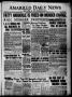 Primary view of Amarillo Daily News (Amarillo, Tex.), Vol. 12, No. 229, Ed. 1 Thursday, September 29, 1921
