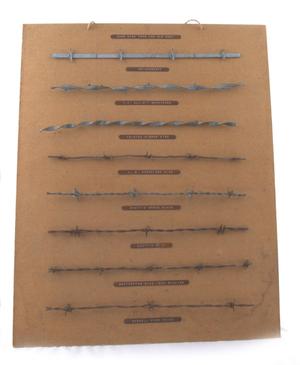 Primary view of object titled '[Old West Barbed Wire]'.