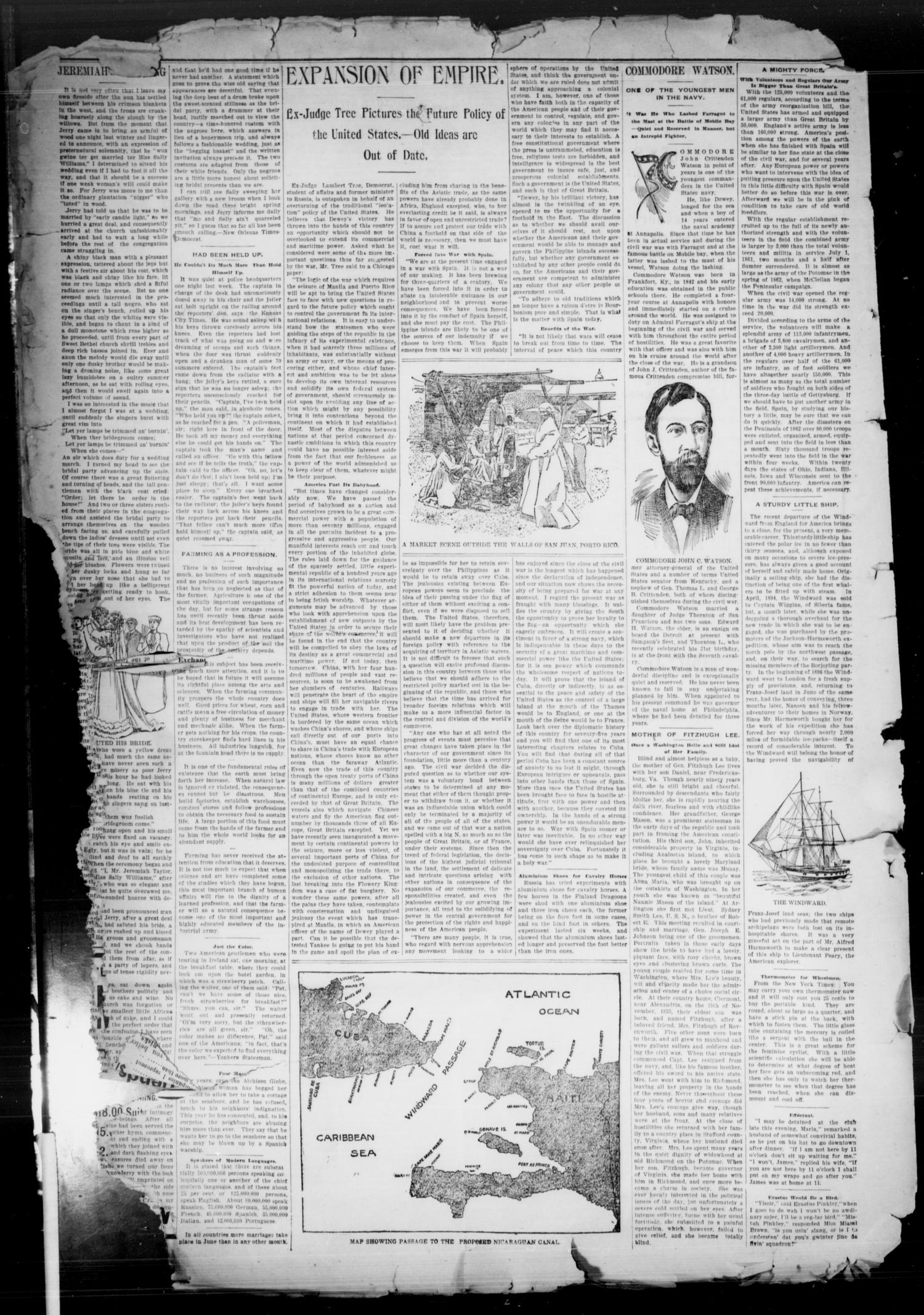 The Bryan Daily Eagle. (Bryan, Tex.), Vol. 3, No. 178, Ed. 1 Sunday, June 26, 1898
                                                
                                                    [Sequence #]: 2 of 4
                                                