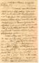 Primary view of [Letter from James Magoffin to Jesse Grimes, August 10, 1837]