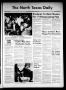 Newspaper: The North Texas Daily (Denton, Tex.), Vol. 55, No. 23, Ed. 1 Friday, …