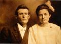 Thumbnail image of item number 1 in: 'Wedding Picture of Joe and Essie Keeling'.