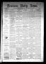 Newspaper: Denison Daily News. (Denison, Tex.), Vol. 7, No. 4, Ed. 1 Wednesday, …