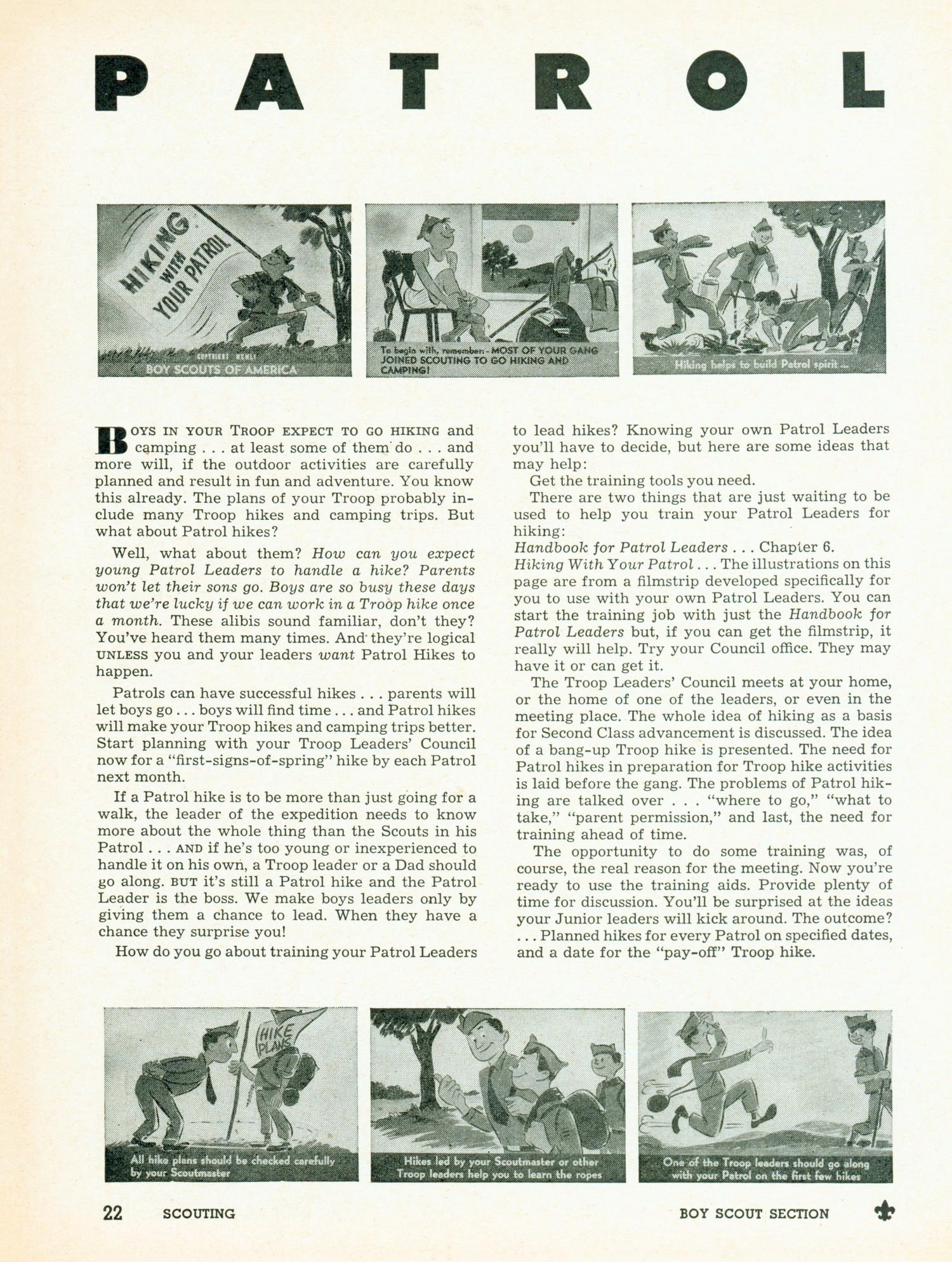 Scouting, Volume 40, Number 2, February 1952
                                                
                                                    22
                                                
