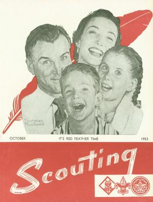 Primary view of object titled 'Scouting, Volume 41, Number 8, October 1953'.