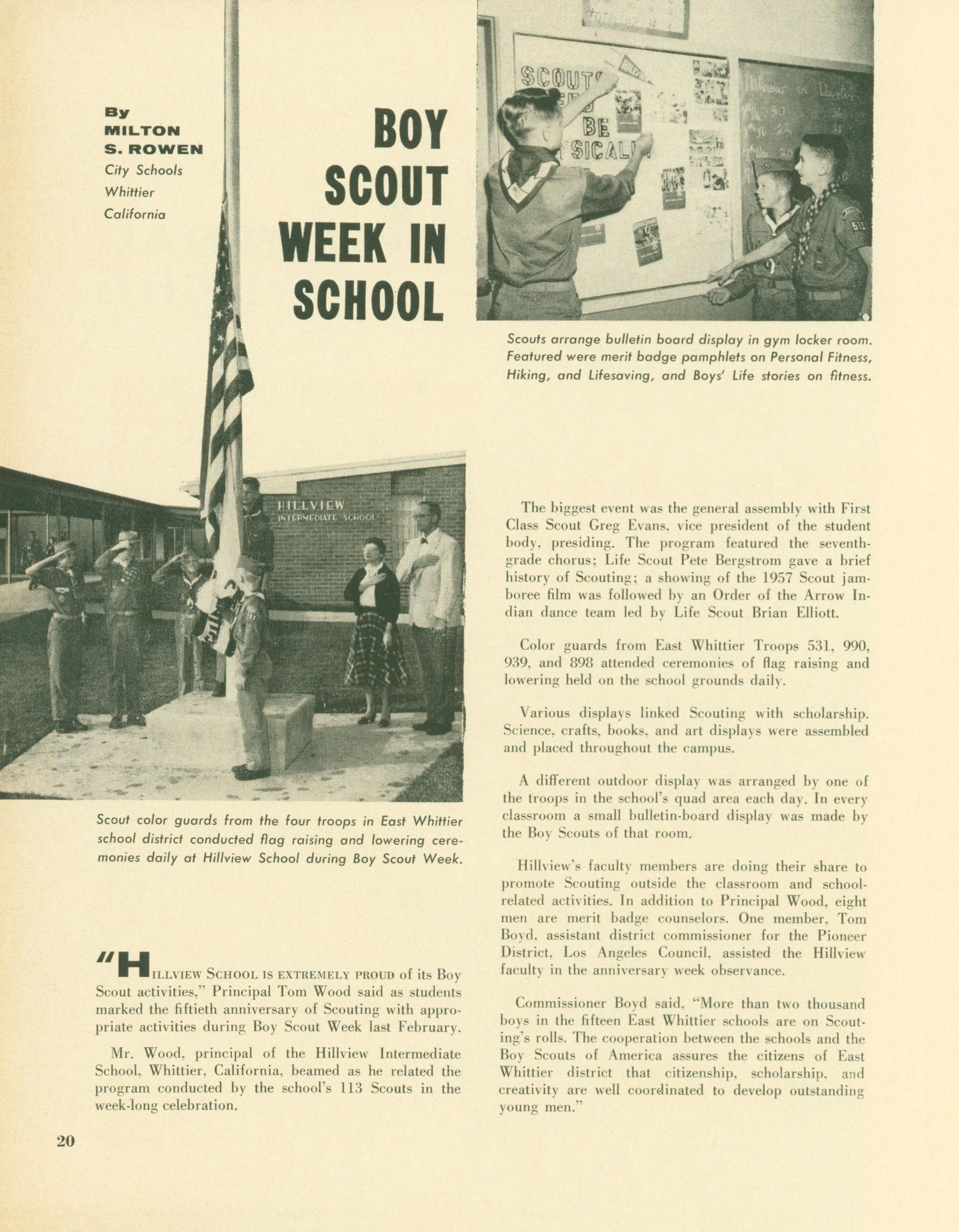 Scouting, Volume 48, Number 9, December 1960
                                                
                                                    20
                                                