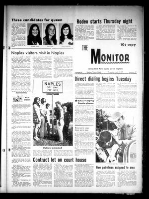 Primary view of object titled 'The Naples Monitor (Naples, Tex.), Vol. 84, No. 47, Ed. 1 Thursday, July 8, 1971'.