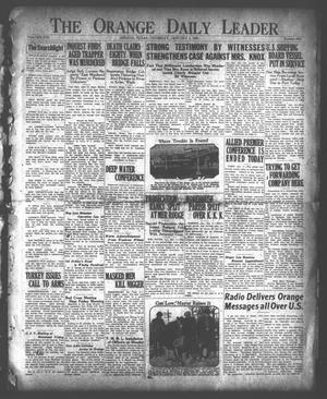 Primary view of object titled 'The Orange Daily Leader (Orange, Tex.), Vol. 8, No. 313, Ed. 1 Thursday, January 4, 1923'.