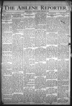 Primary view of object titled 'The Abilene Reporter. (Abilene, Tex.), Vol. 13, No. 6, Ed. 1 Friday, February 9, 1894'.
