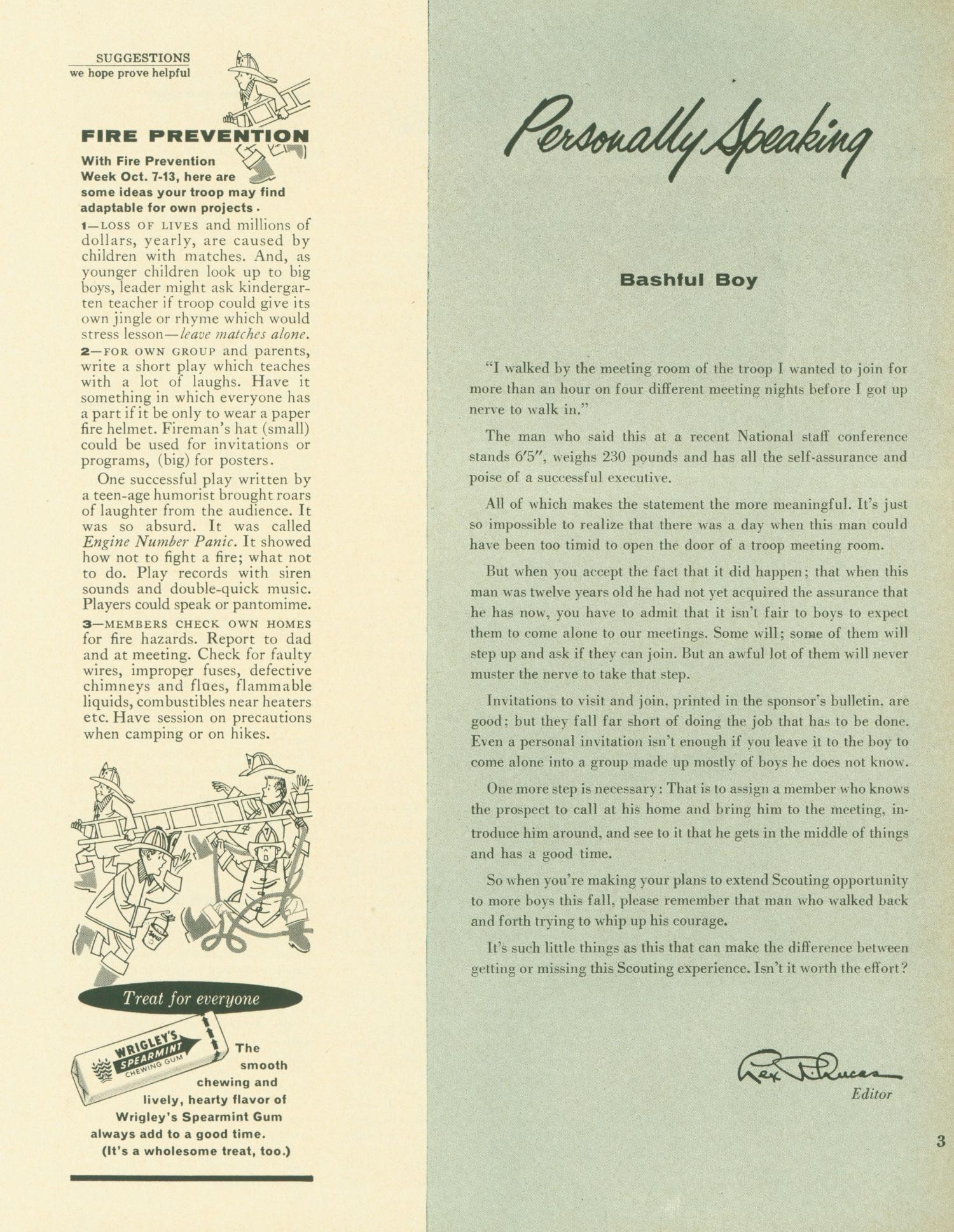 Scouting, Volume 50, Number 7, September 1962
                                                
                                                    3
                                                