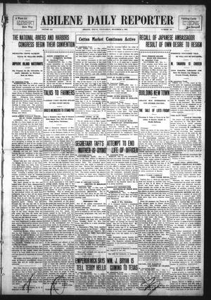 Primary view of object titled 'Abilene Daily Reporter (Abilene, Tex.), Vol. 12, No. 115, Ed. 1 Wednesday, December 4, 1907'.