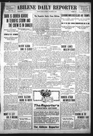 Primary view of object titled 'Abilene Daily Reporter (Abilene, Tex.), Vol. 12, No. 124, Ed. 1 Saturday, December 14, 1907'.