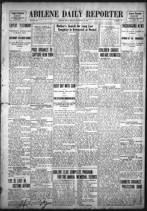 Primary view of object titled 'Abilene Daily Reporter (Abilene, Tex.), Vol. 12, No. 107, Ed. 1 Monday, November 25, 1907'.