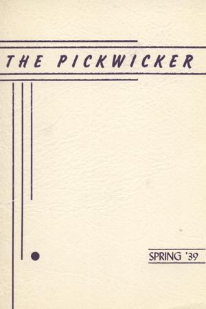 Primary view of object titled 'The Pickwicker, Volume 7, Number 1, Spring 1939'.
