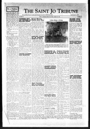 Primary view of object titled 'The Saint Jo Tribune (Saint Jo, Tex.), Vol. 44, No. 32, Ed. 1 Friday, January 23, 1942'.
