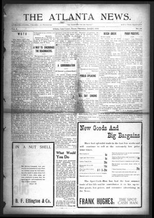 Primary view of object titled 'The Atlanta News. (Atlanta, Tex.), Vol. 10, No. 48, Ed. 1 Thursday, July 14, 1910'.