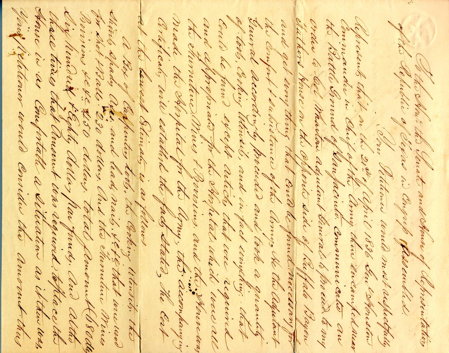 Petition by Lorenzo de Zavala Jr. January 15th 1841
                                                
                                                    [Sequence #]: 1 of 2
                                                