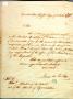 Primary view of de Zavala resignation October 17th 1836