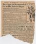 Thumbnail image of item number 2 in: '[Newspaper Clipping Concerning Testimonies Before the Warren Commission]'.