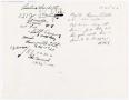 Primary view of [Handwritten note concerning the investigation of Jack Ruby]