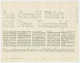 Clipping: [Newspaper Clipping: Lee Oswald Didn't Kill Pres. Kennedy! #2]
